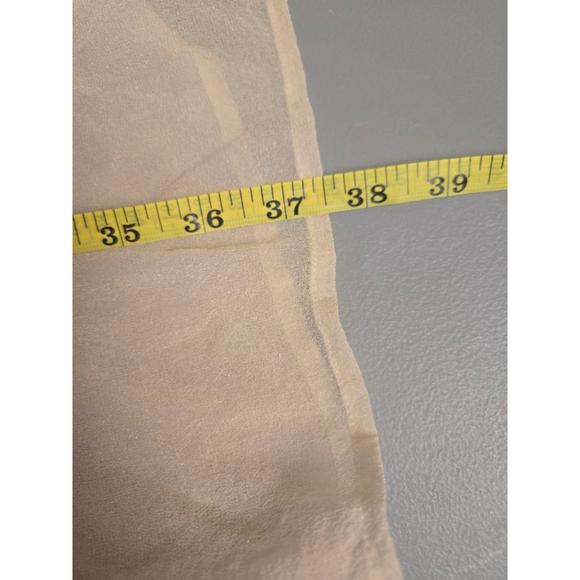 Women's Eileen Fisher Organic Linen Long Shirt Dress Ivory Medium - Picture 10 of 16